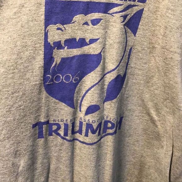 Triumph Dragon raid 2006 T-shirt size extra large - Picture 2 of 3
